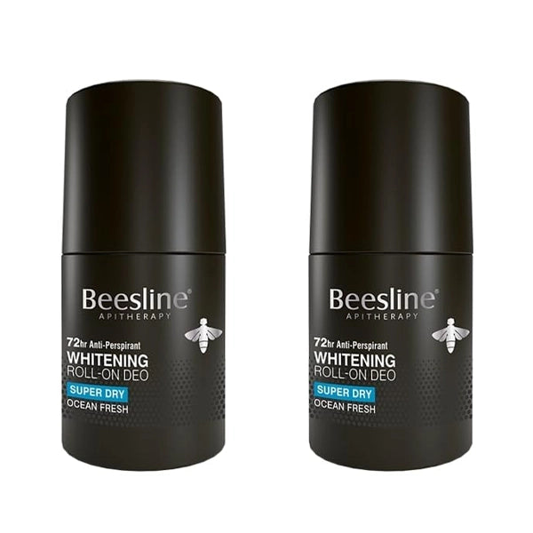 Beesline Men's Roll On Ff Super Dry 50ml 1+1 Free