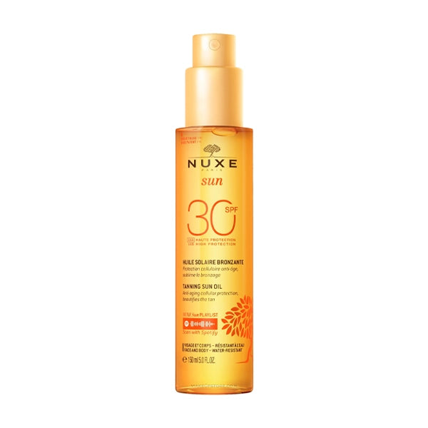 Nuxe Tanning Sun Oil Spf 30 150 Ml