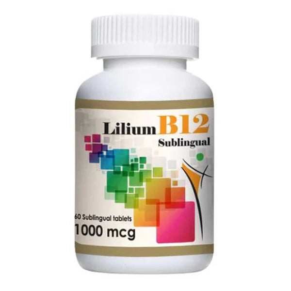 Lilium B12 1000 Mcg 60 Sublingual Tab