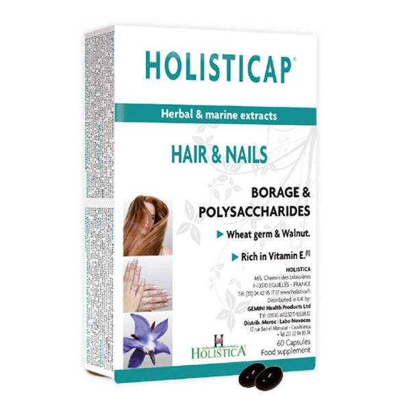Holistica Holisticap Hair &amp; Nails 60 Cap