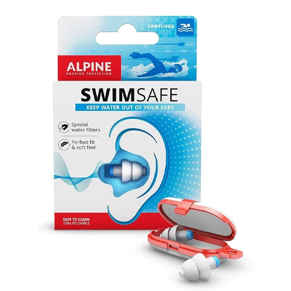 Alpine Swim Safe Swimming Earplugs 1 Pair