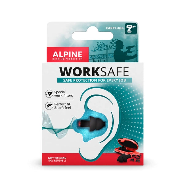 Alpine Work Safe Working Earplugs 1 Pair
