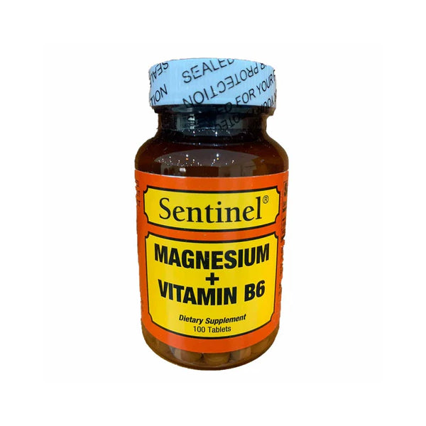 Sentinel Magnesium + Vit B6 100 Tab