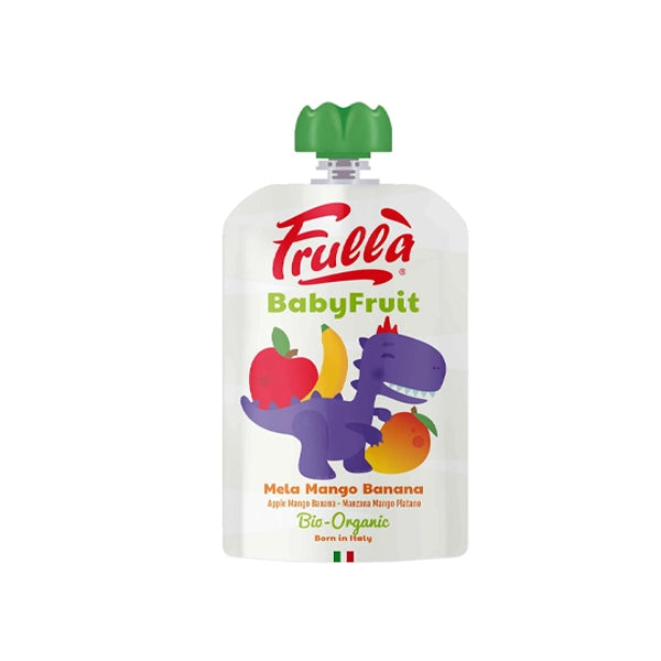 Frulla Organic Baby Fruit 100gm Apple Mango Bnn