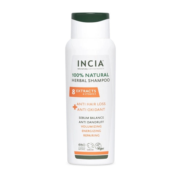 Incia 100% Herbal Shampoo Anti Hair Loss 275 Ml