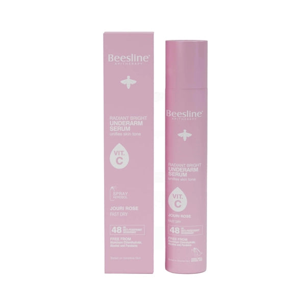 Beesline Radiant Bright Underarm Deo Spray Jouri Rose 150 Ml