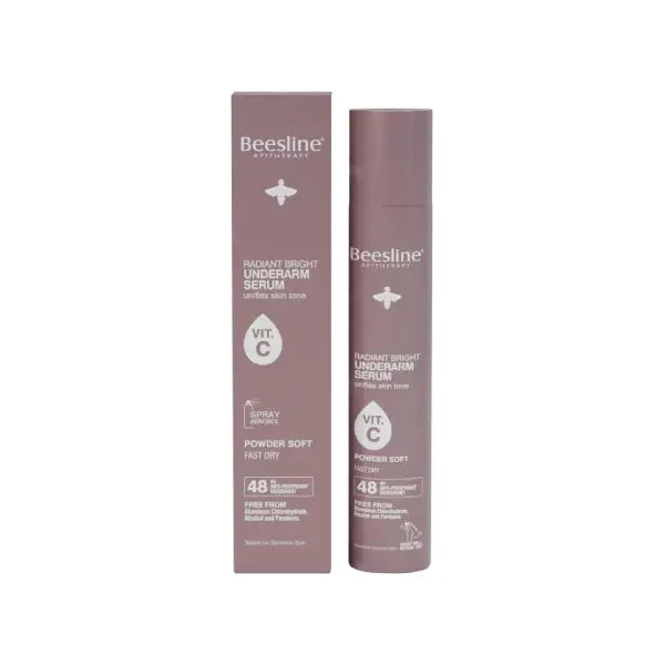 Beesline Radiant Bright Underarm Deo Spray Powder Soft 150 Ml