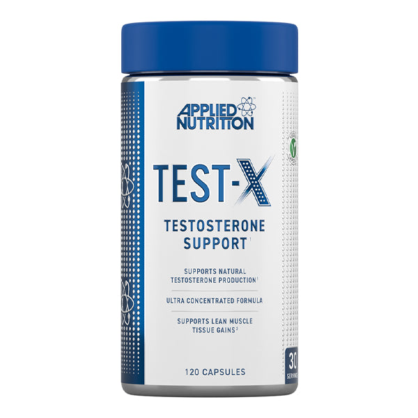 Applied Nutrition Test-x Testosterone Support 120 Cap - testosterone support - Applied Nutrition