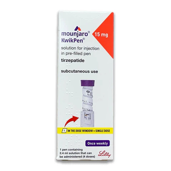 Mounjaro Kwikpen 15 Mg/0.6 Ml Pre-filled Pen 1s