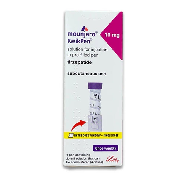 Mounjaro Kwikpen 10 Mg/0.6 Ml Pre-filled Pen 1s