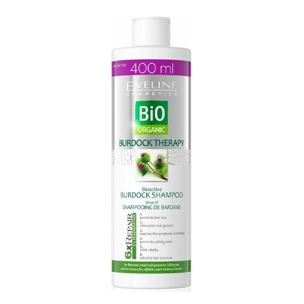 Eveline Bio Organic Burdock Therapy Bioactive Shampoo 400ml