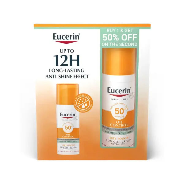 Eucerin Oil Control Dry Touch Sun Gel Cream 1+50%