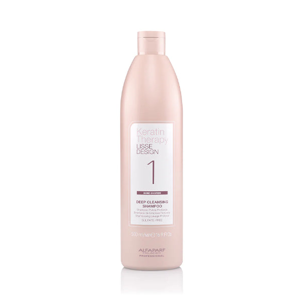 Alfaparf milano Lisse Design Keratin Therapy Deep Cleansing Shampoo  500 Ml