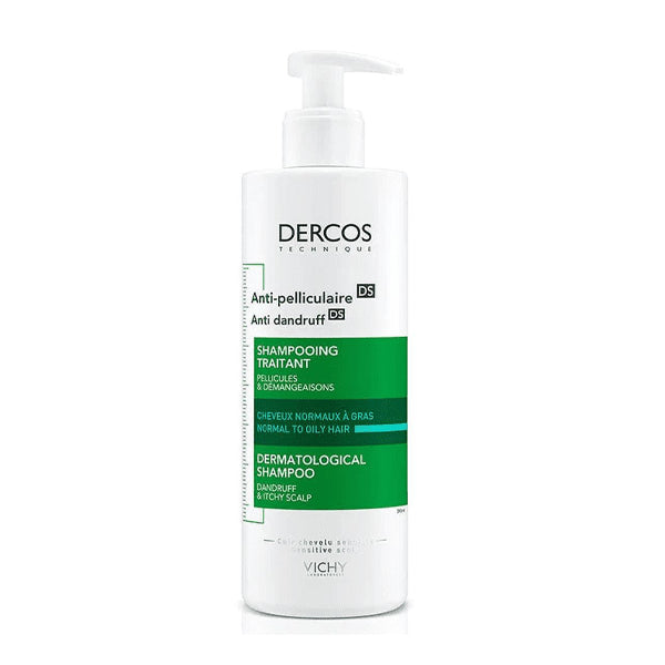 Vichy Dercos Ds Anti Dandruff Shampoo Normal To Oily Hair 390 Ml