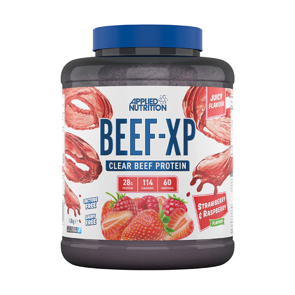 Applied Nutrition Beef Xp Strawberry &amp;amp; Raspberry 1.8 Kg - Protein Powder - Applied Nutrition