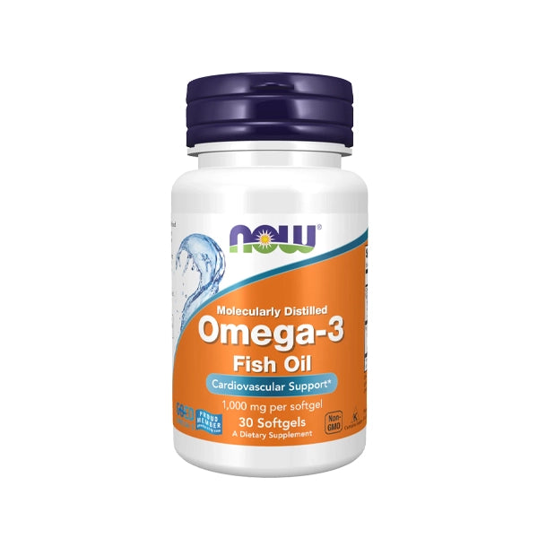 Now Omega-3 1000mg Fishoil Softgels 100's