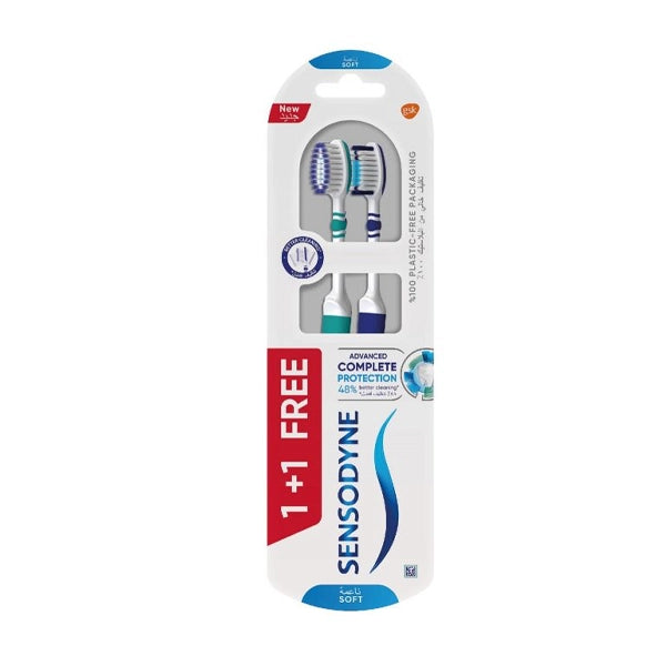 Sensodyne Advance Complete Protection Soft Toothbrush (1+1) Offer Pack