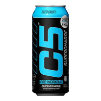 C5 Pre-workout Supercharge 473ml Tutti Frutti Sugar Free - enhanced endurance - C5