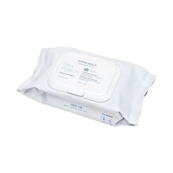 Missha Super Aqua Ultra Hyalron Cleansing Oil Wipes