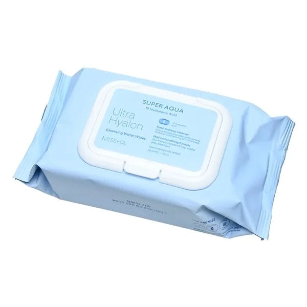 Missha Super Aqua Ultra Hyalron Cleansing Water Wipes