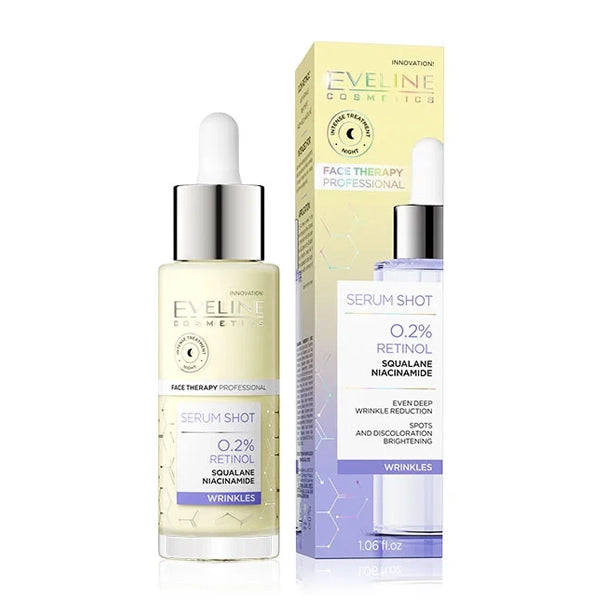 Eveline Retinol 0.2% + Niacinamide Serum Shot 30 Ml