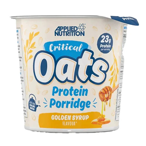 Applied Nutrition Critical Oats Protein Porridge Golden Syrup 60 G - High Protein - Applied Nutrition