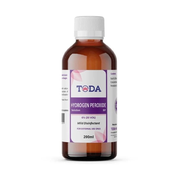 Toda Hydrogen Peroxide Topical Solution 3% 200 Ml