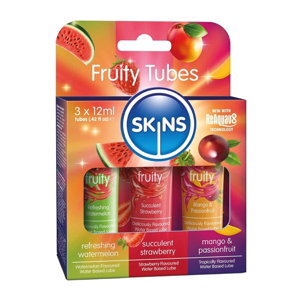 Skins Fruity Lubricant Set 3*12 Ml