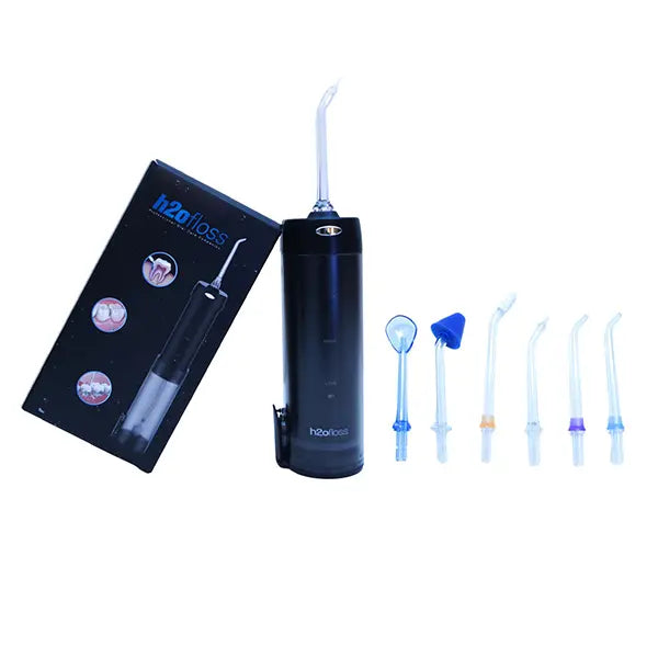 H2ofloss Water Flosser Cordless Chargable Mini Balck
