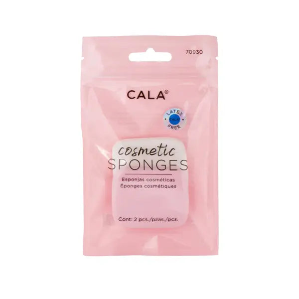 Cala Cosmetic Sponges Square 2pcs/pk