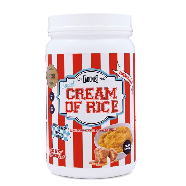 Adonis Sweet Cream Of Rice Salted Caramel 1 Kg - nutritious - adonis