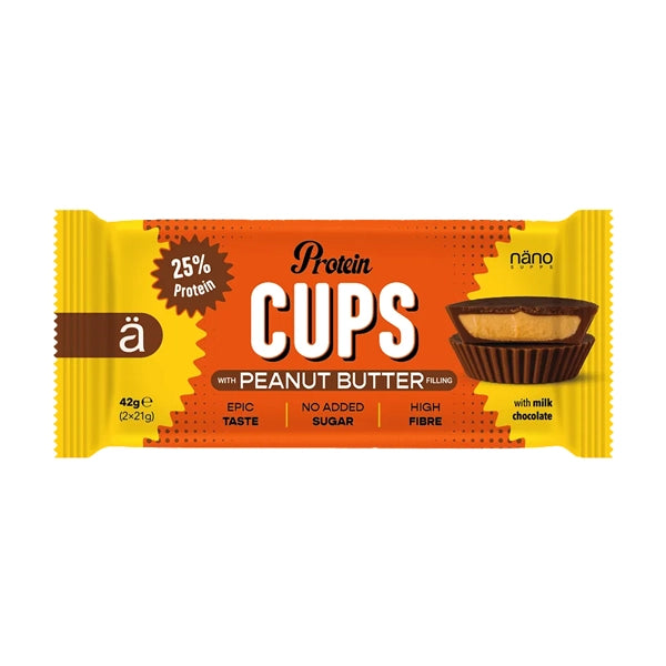Nano Supps Protein Cups Peanut Butter 42 G - High Protein - nano