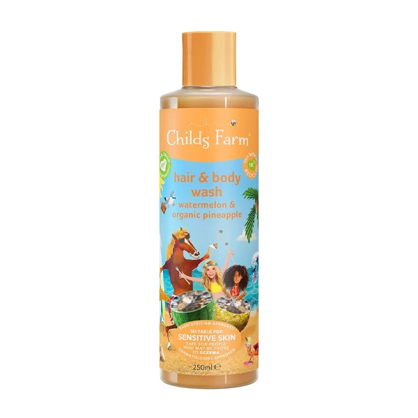 Childs Farm Hair &amp; Body Wash Watermelon &amp; Organic Pineapple 250 Ml