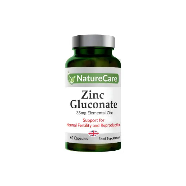 Nature Care Zinc Gluconate 35 Mg 60 Cap