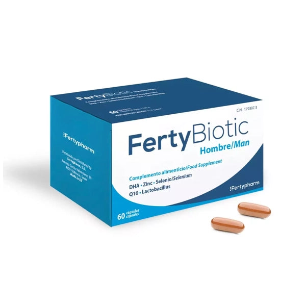 Fertybiotic Man Caps 60's 