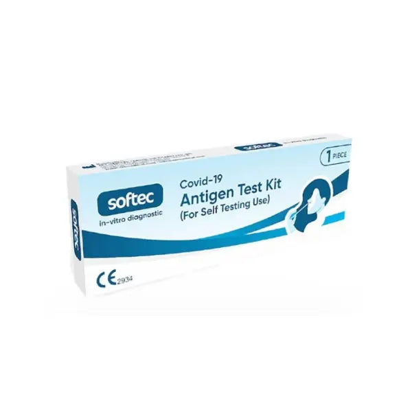 Softec Covid 19 Antigen Test Kit 1's