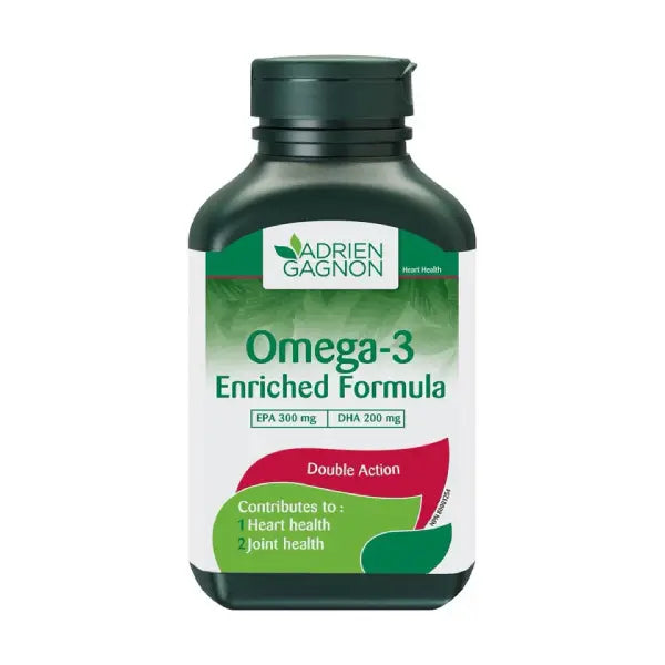 adrien gagnon omega 3 enriched formula softgel 1000mg 40's