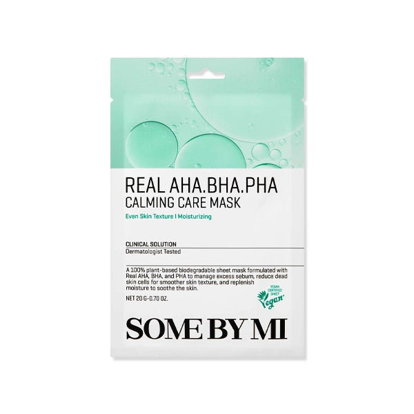 Some By Mi Real Aha Bha Pha Calming Care Mask 20gm
