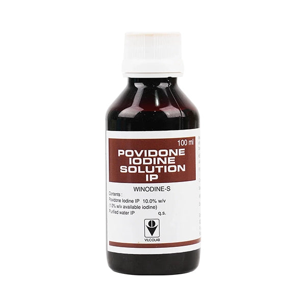 Vilco Povidone Iodine Solution 100 Ml