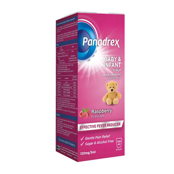 Panadrex Baby & Infant Syrup 120mg/5ml  100ml