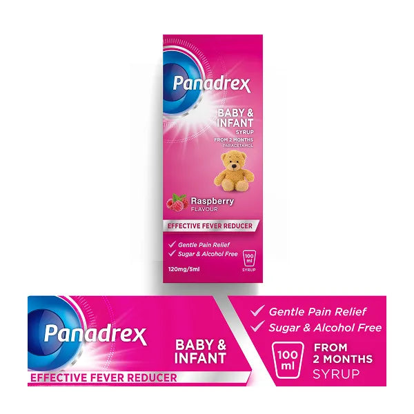 Panadrex Baby & Infant Syrup 120mg/5ml  100ml
