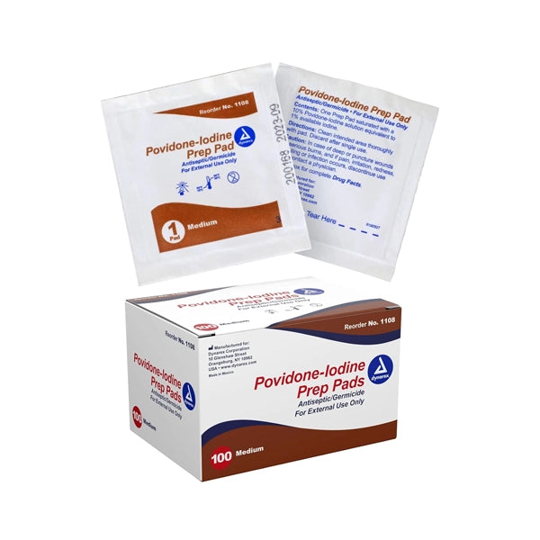 Xtream Povidone Iodine Pad 100 Pcs