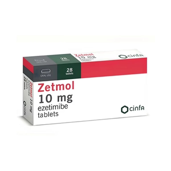 Zetmol 10mg Tab 28's