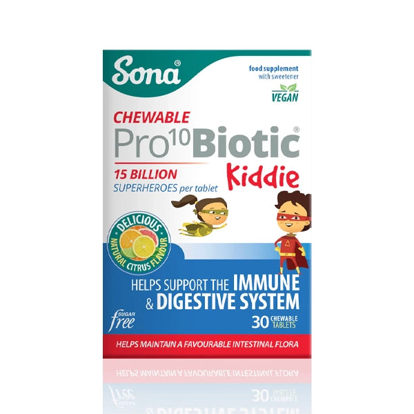 Sona Pro 10 Biotic Kiddie Tab 30's (sn017)