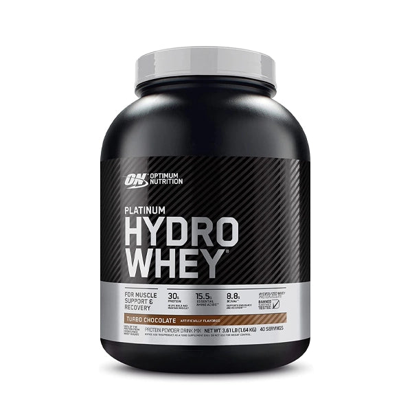 Optimum Nutrition Platinum Hydro Whey 3.6lb Turbo Chocolate (an80) - Muscle Recovery - Optimum Nutrition