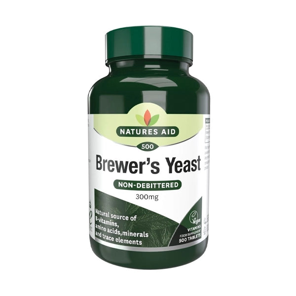Natures Aid Brewers Yeast 300mg Tab 500's