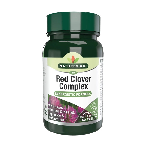 Natures Aid Red Clover Complex With Sage Tab 60's