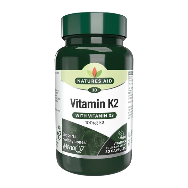 Natures Aid Vitamin K2 Menaq7 Tab 30's