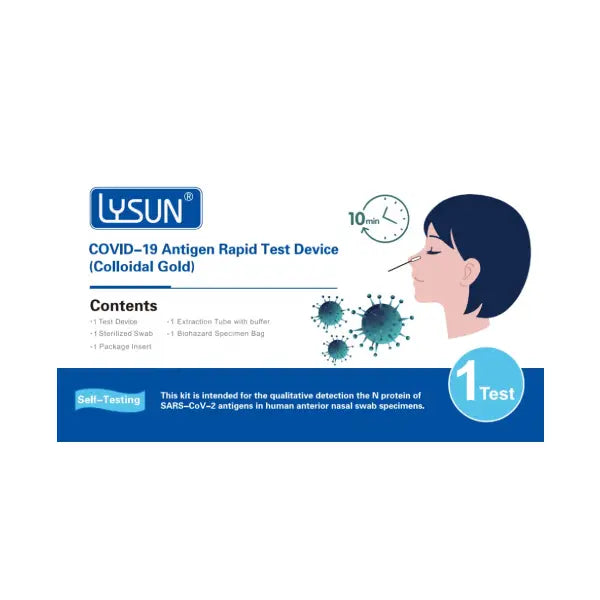 Lysun Covid-19 Antigen Rapid Test 1 Kit