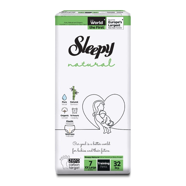 Sleepy Natural Pants No. 7 32's Diapers (08906)